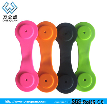 Cell phone case card holder and hand mobile bathroom phone holder